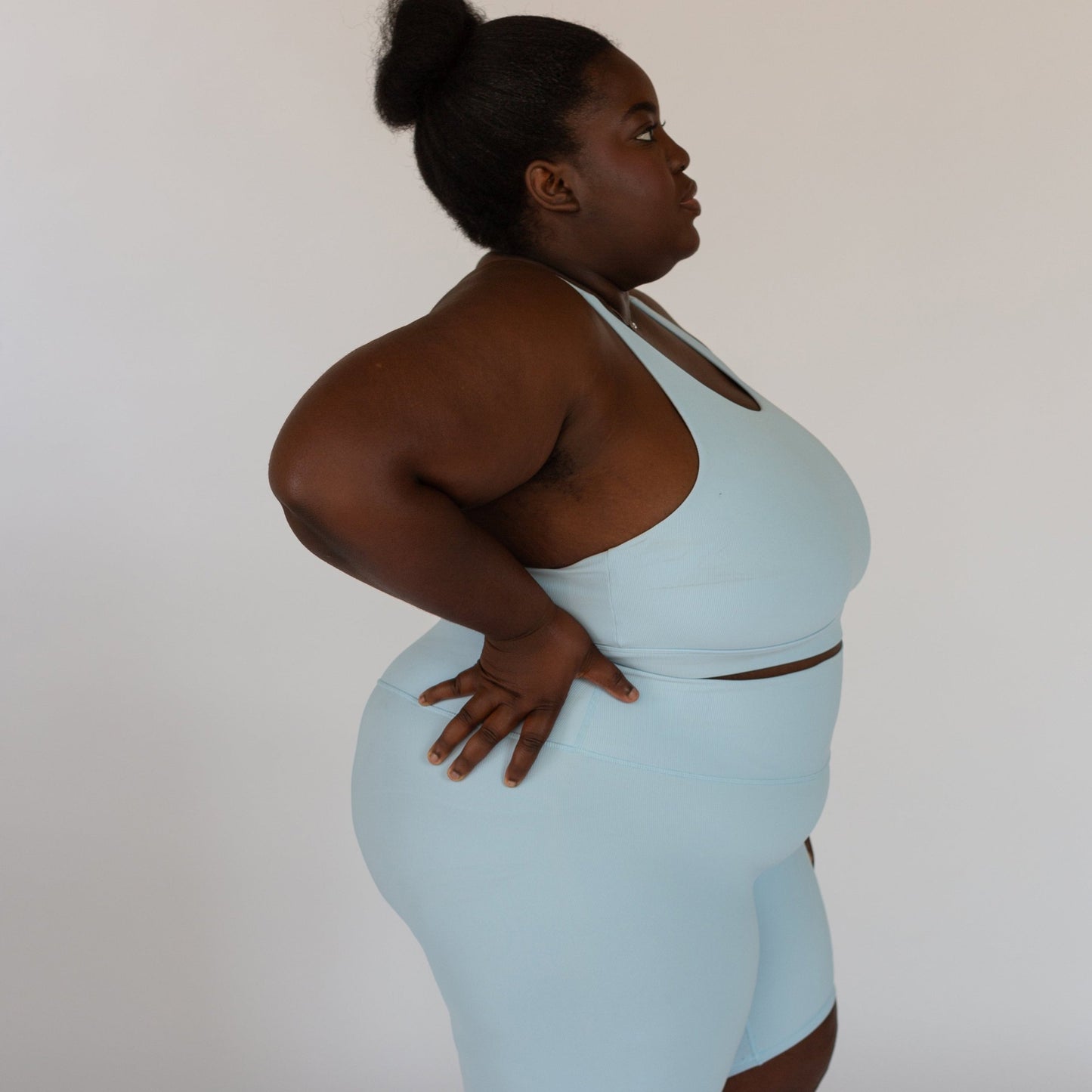 High Neck Bra - Breeze