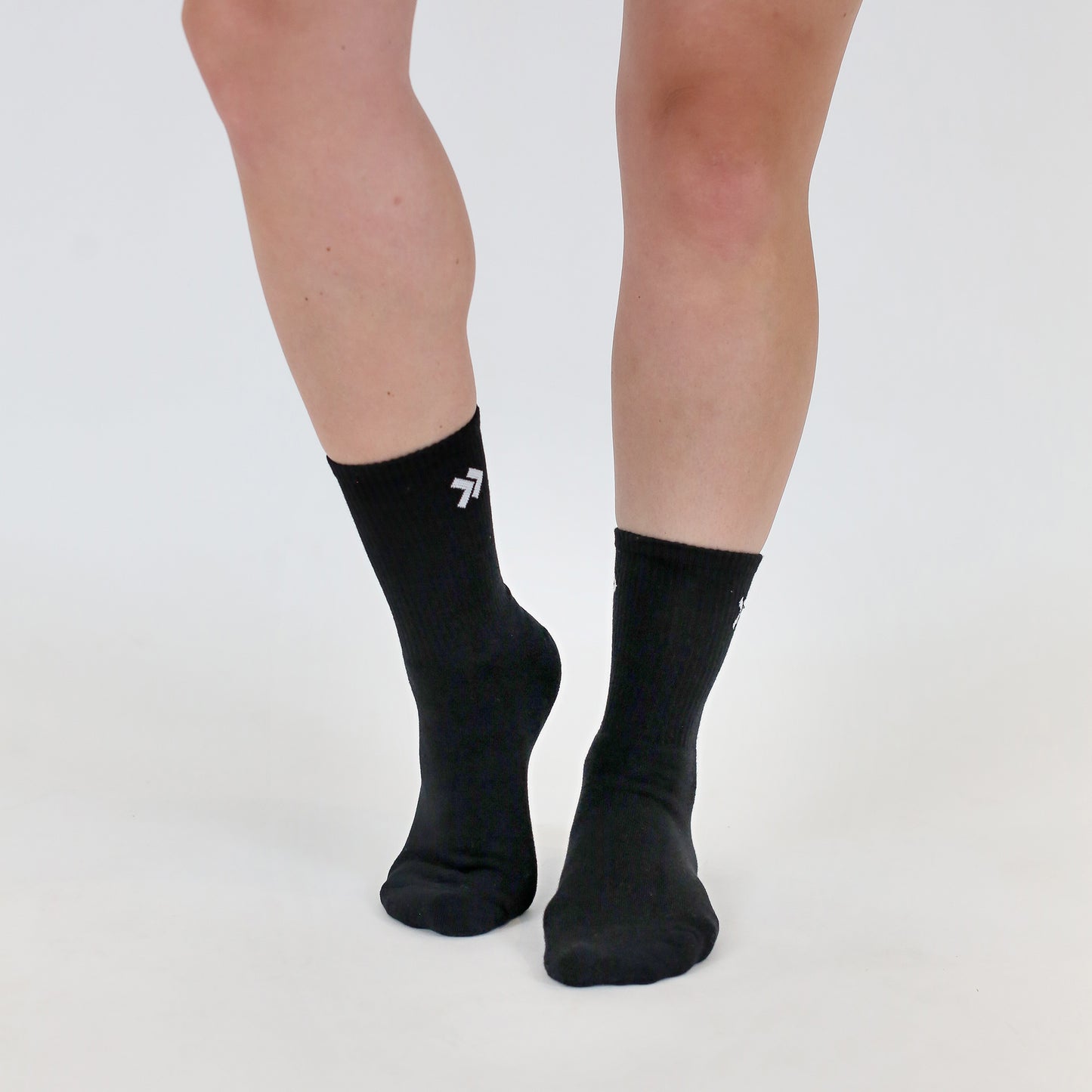 Athletic crew socks