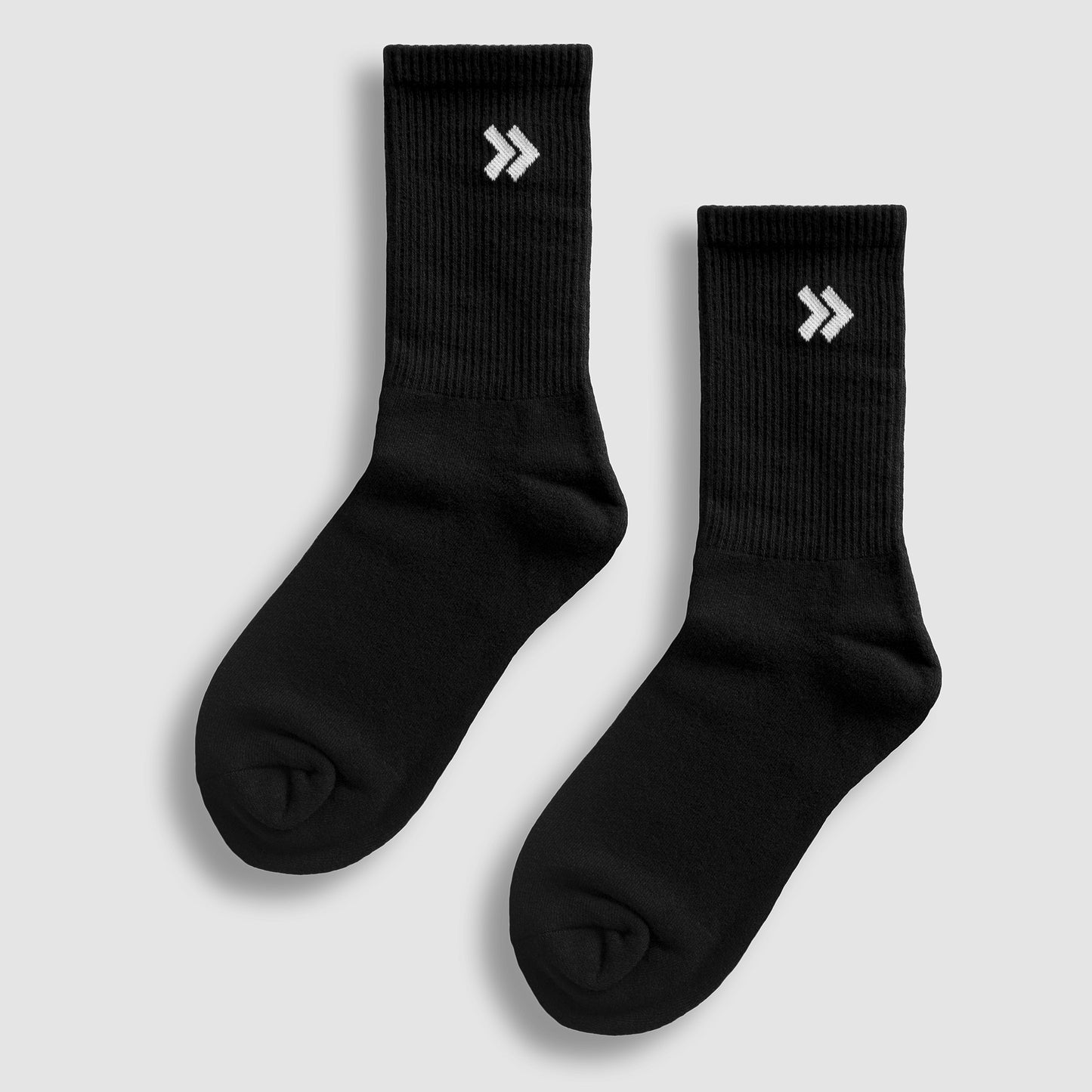 Black Crew Socks
