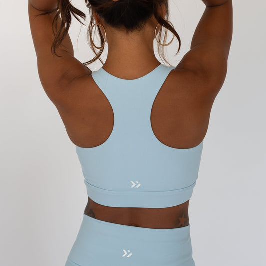 High Neck Bra - Breeze