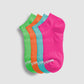 ANKLE SOCK - MULTI COLOUR 4 PACK
