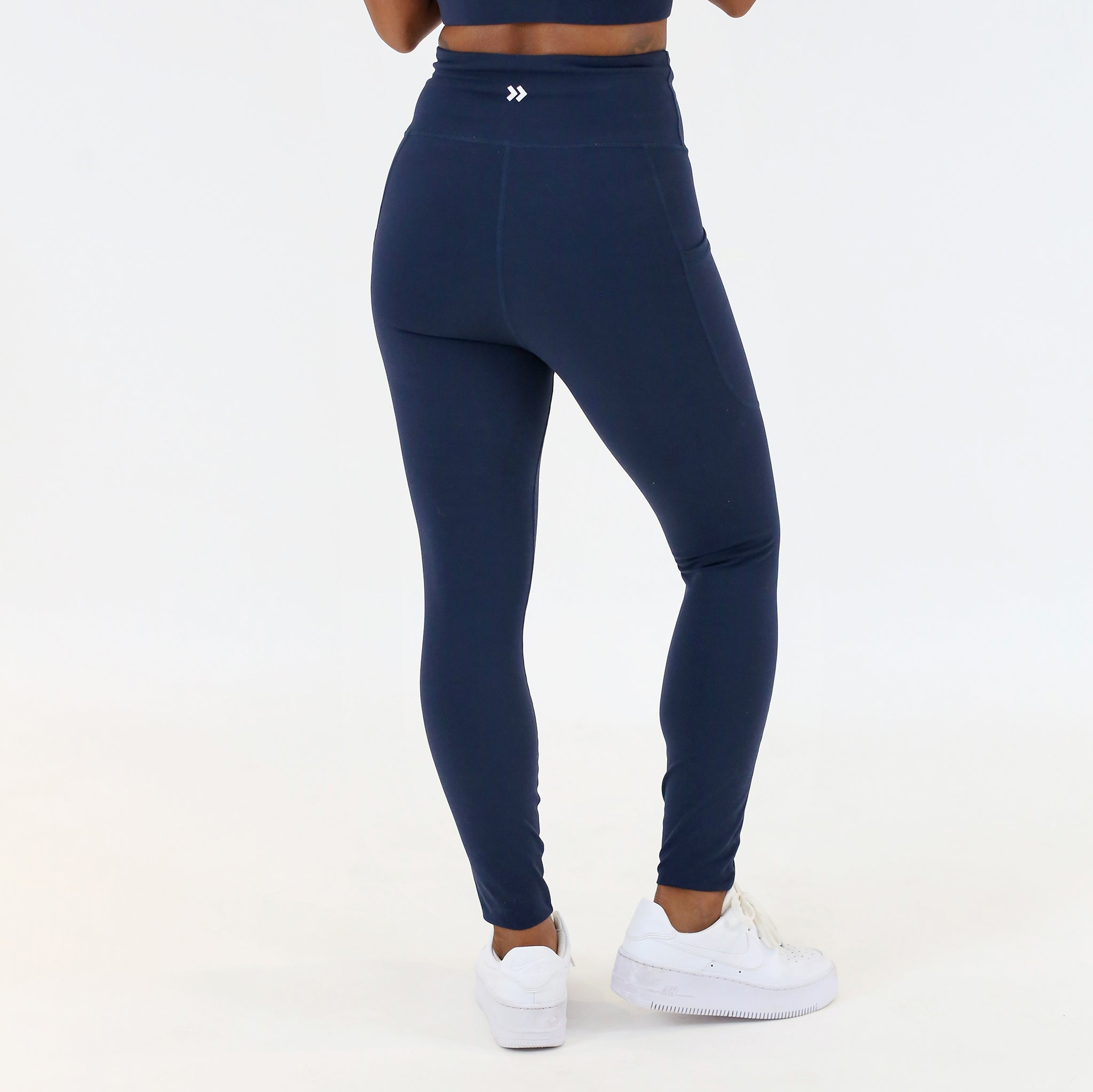 Navy gymshark outlet leggings